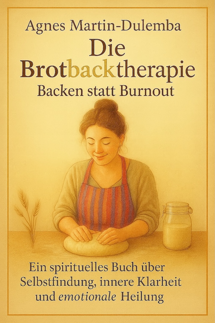 Buchcover „Die Brotbacktherapie – Backen statt Burnout“ von Agnes Martin-Dulemba
